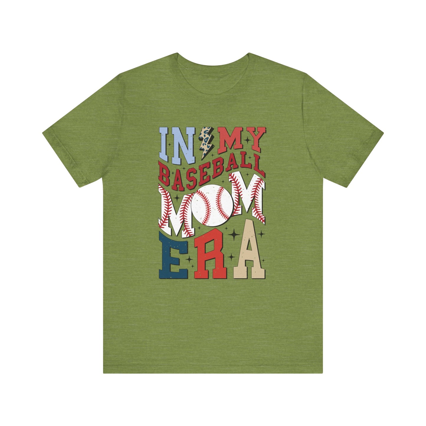 Baseball Mom- Unisex Jersey Short Sleeve Tee