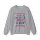 The Only BS- Baseball Season- Adult Unisex Heavy Blend™ Crewneck Sweatshirt