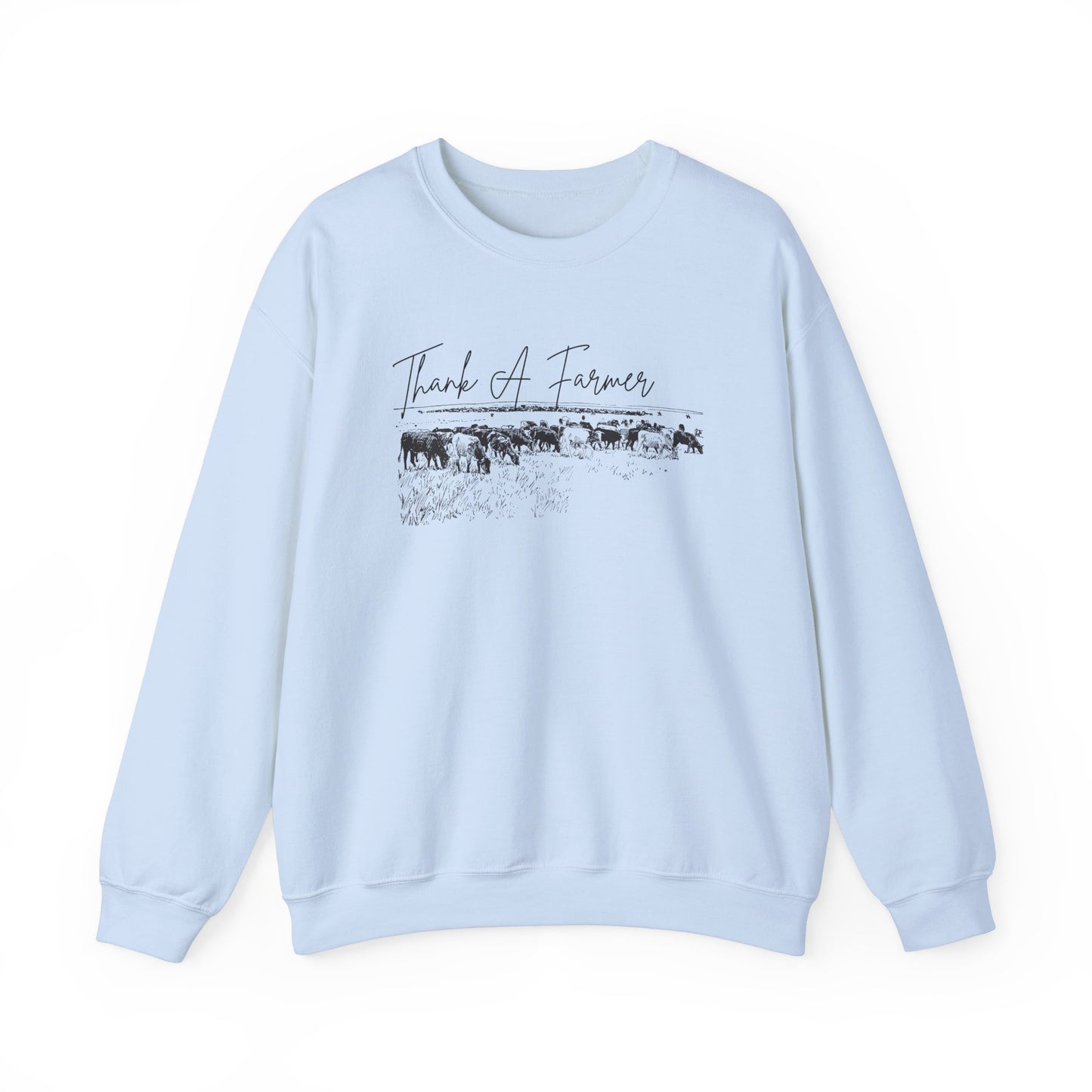 Thank A Farmer- Adult Unisex Heavy Blend™ Crewneck Sweatshirt
