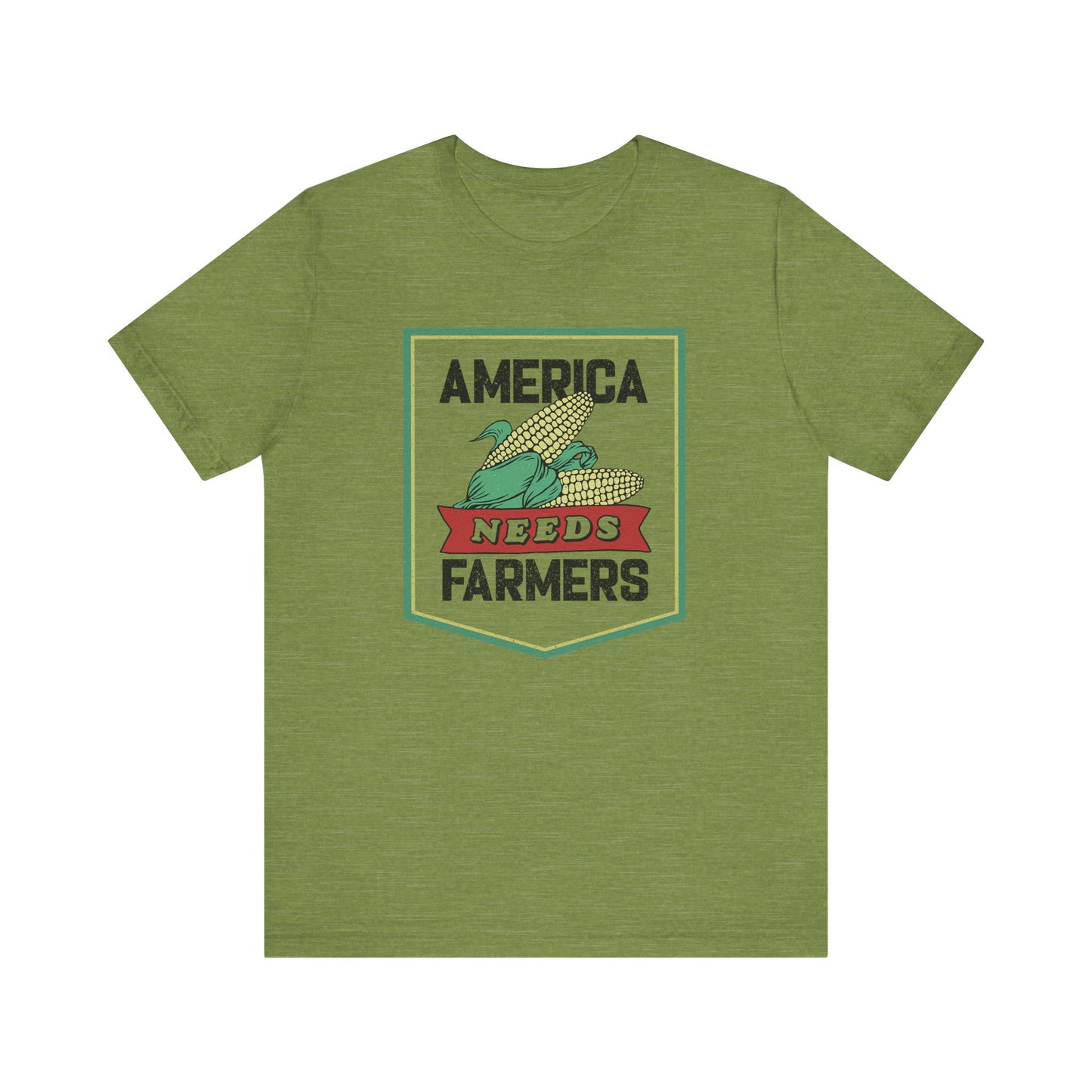 America Needs Farmers Unisex Tee - Bella and Canvas