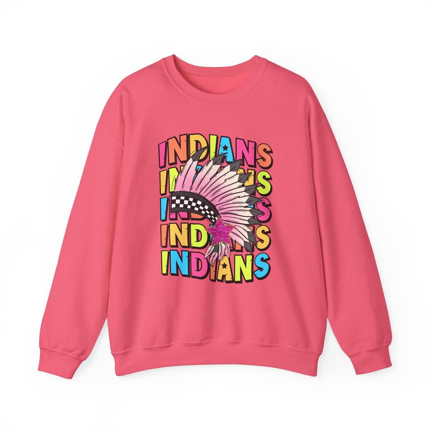 Indians- Unisex Heavy Blend™ Crewneck Sweatshirt