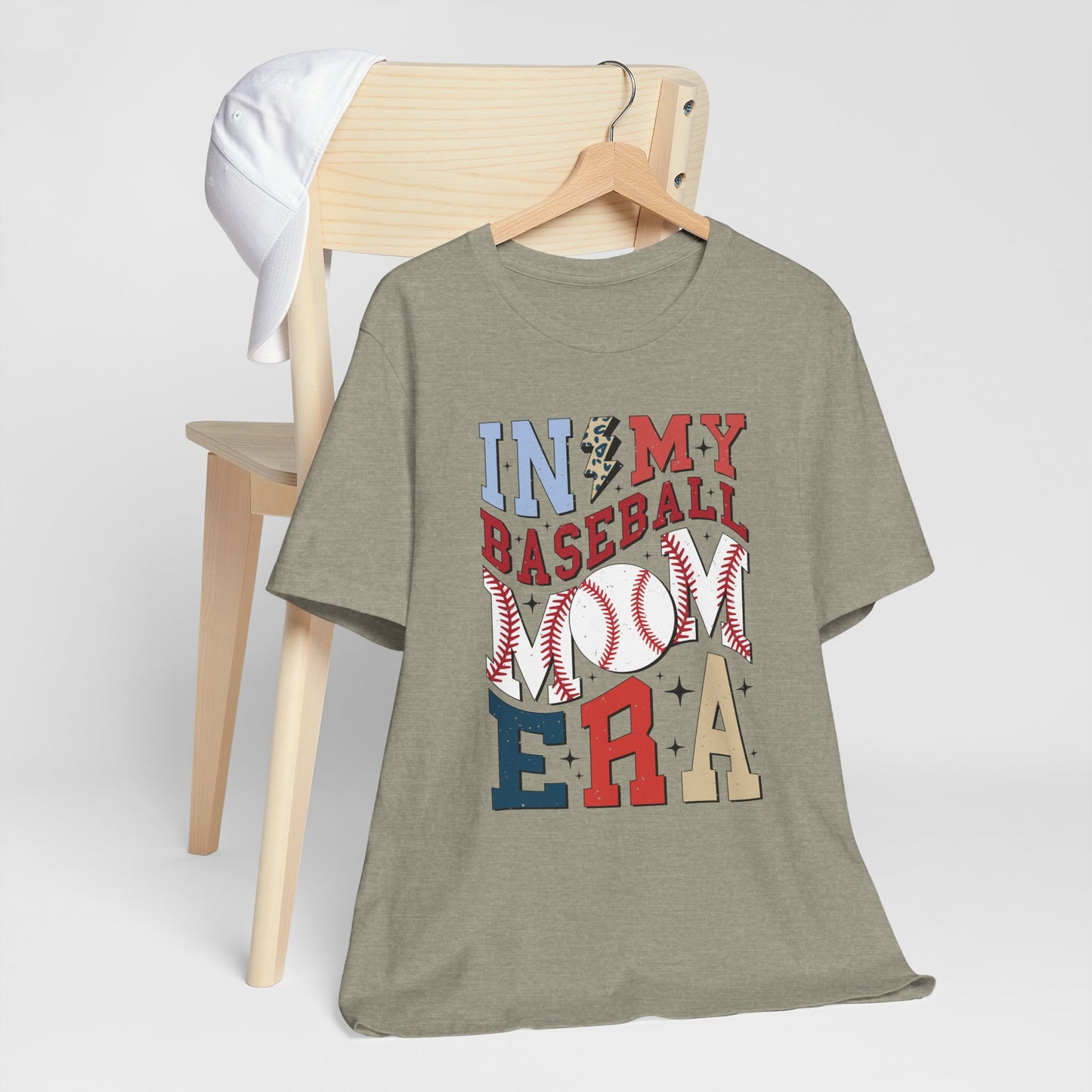 Baseball Mom- Unisex Jersey Short Sleeve Tee