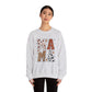 Cow Print Mama - Unisex Heavy Blend™ Crewneck Sweatshirt