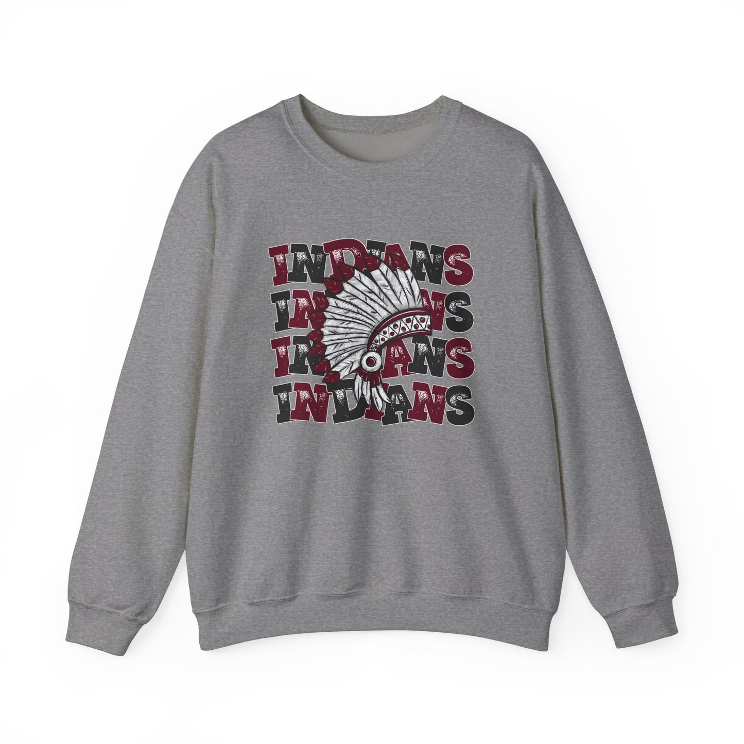 Indians- Unisex Heavy Blend™ Crewneck Sweatshirt