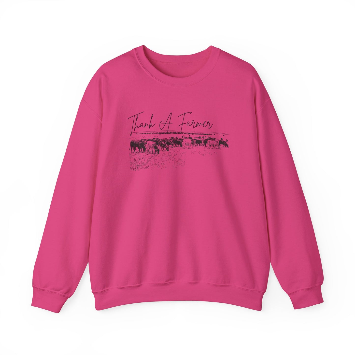 Thank A Farmer- Adult Unisex Heavy Blend™ Crewneck Sweatshirt