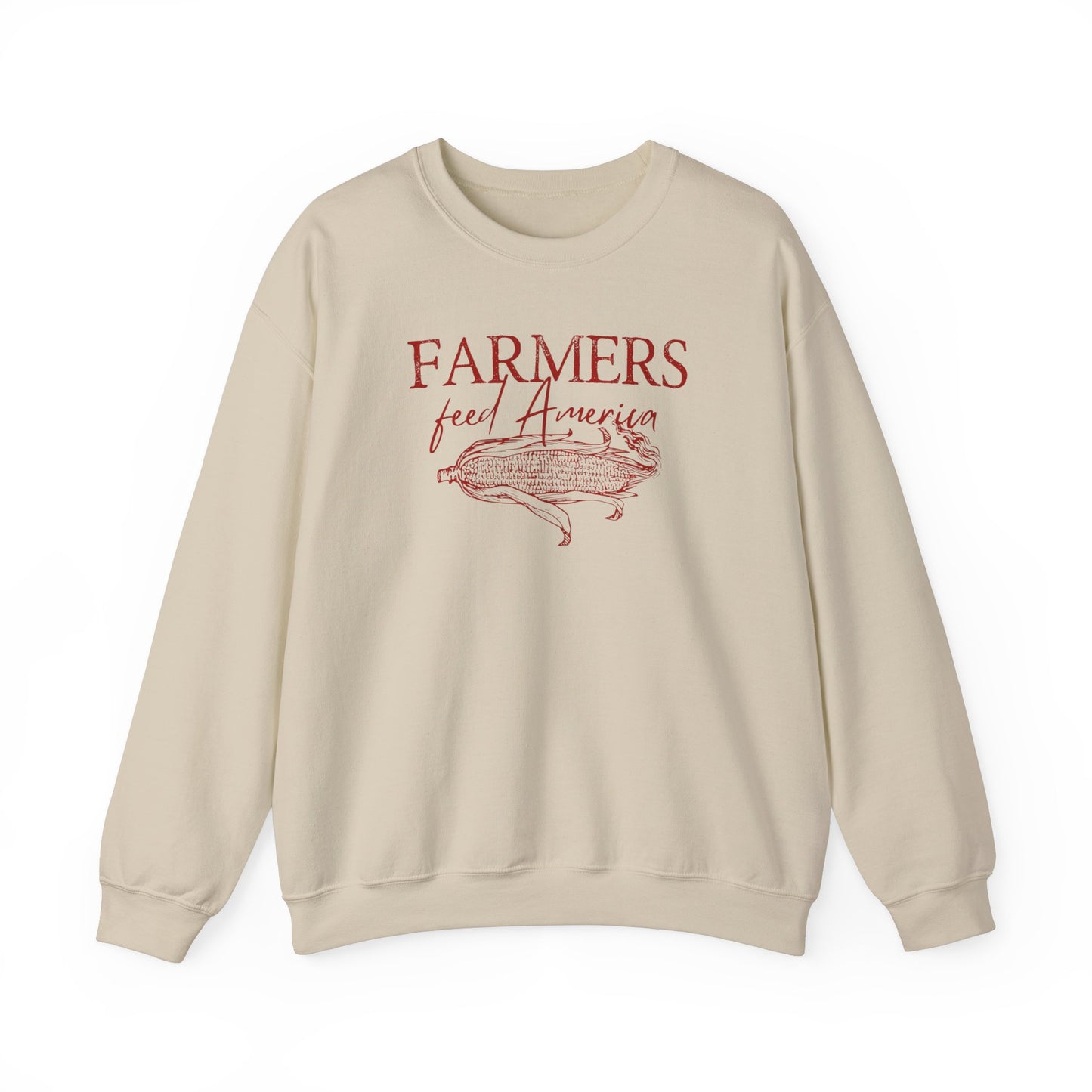 Thankful for the Farmers  Crewneck Sweatshirt