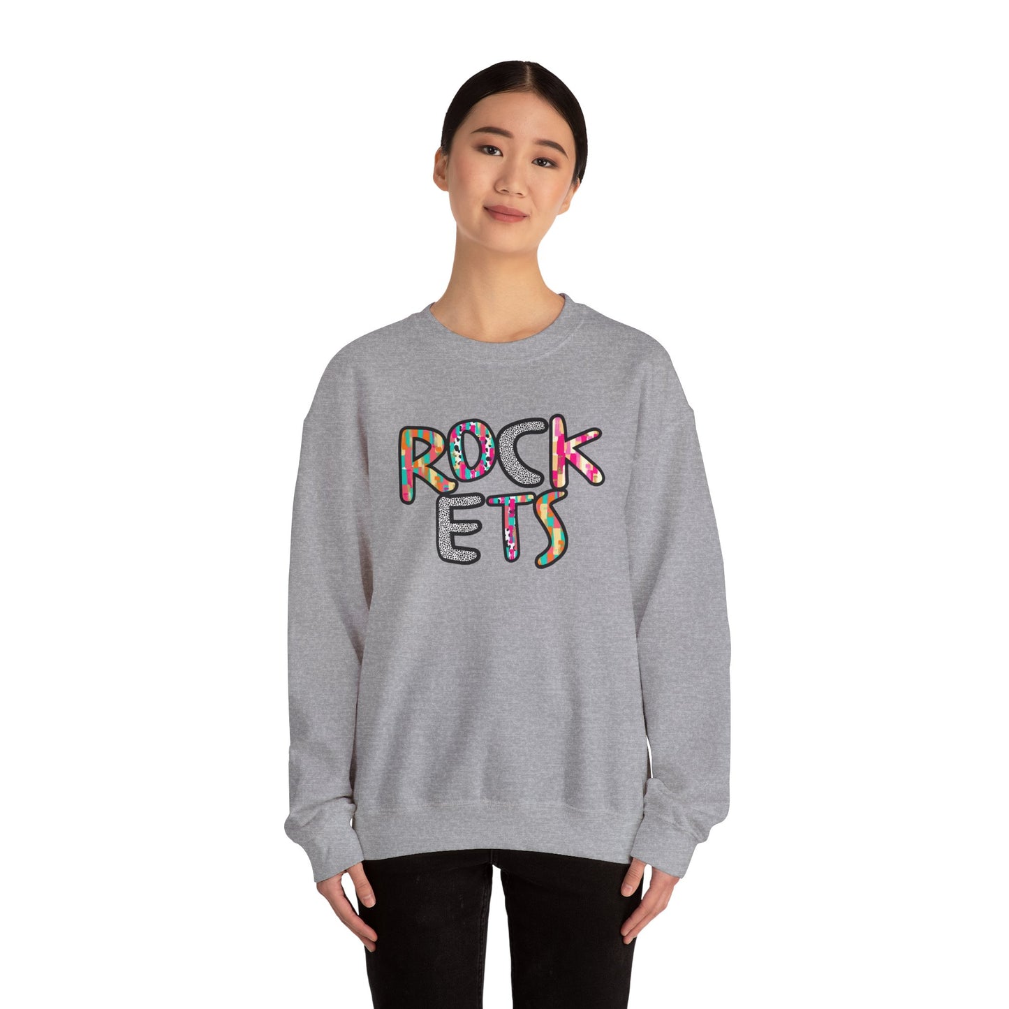 Rockets- Unisex Heavy Blend™ Crewneck Sweatshirt