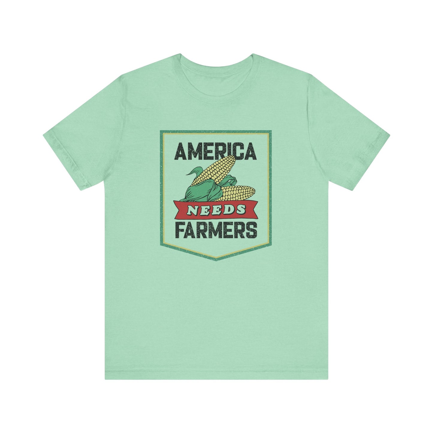 America Needs Farmers Unisex Tee - Bella and Canvas