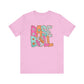 Funky Baseball- Adult Unisex Jersey Short Sleeve Tee