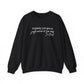 Jingle Some of the Way- White Ink- Crewneck Sweatshirt