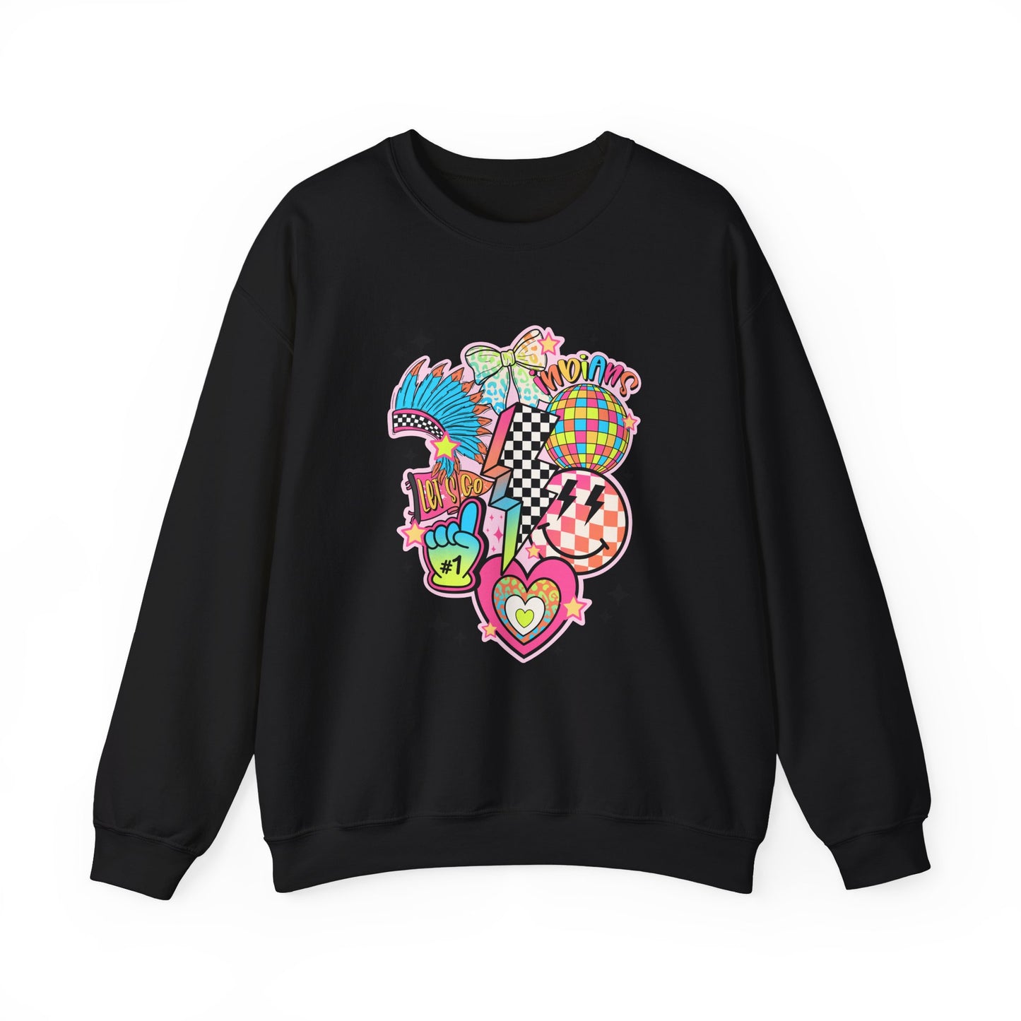 Indians- Unisex Heavy Blend™ Crewneck Sweatshirt