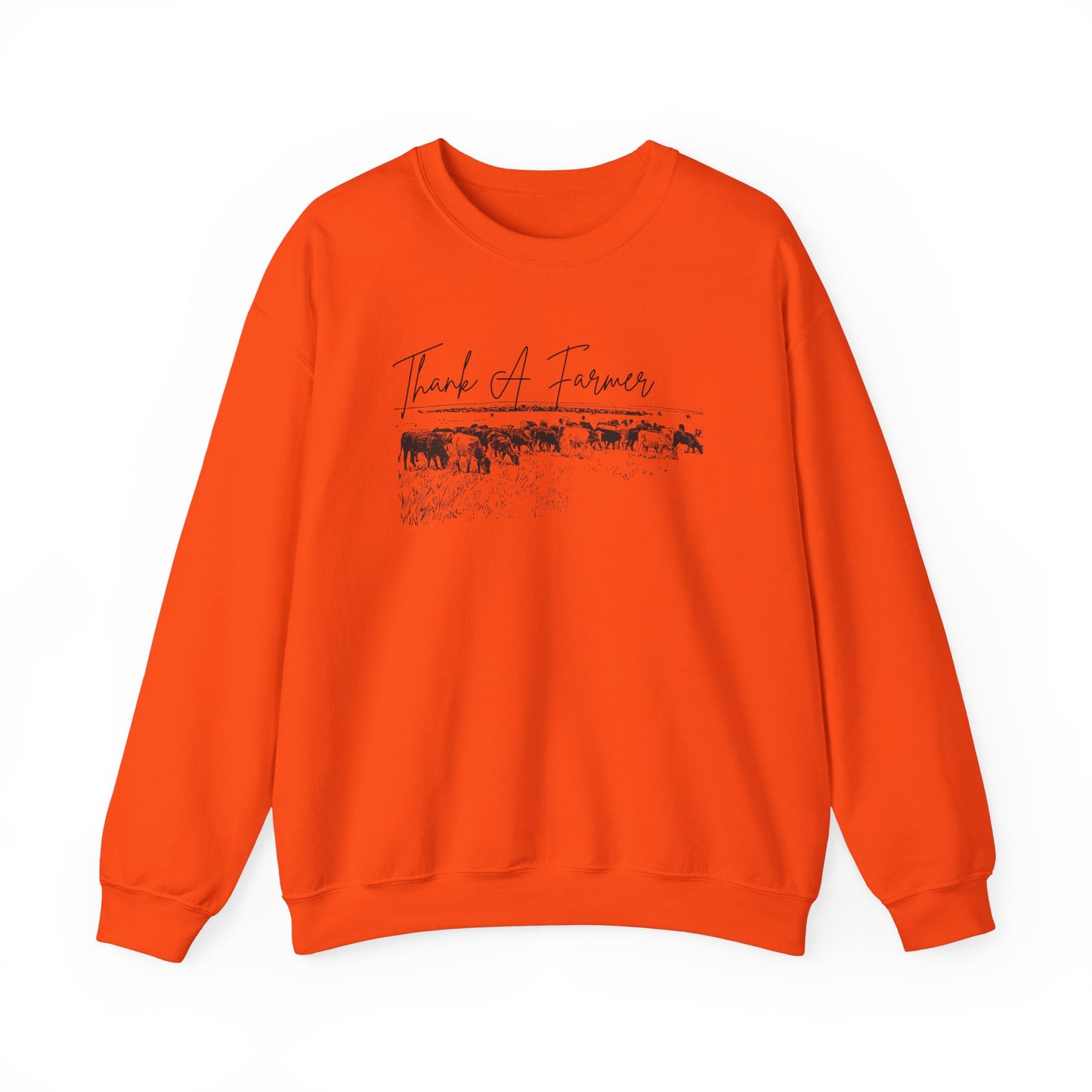 Thank A Farmer- Adult Unisex Heavy Blend™ Crewneck Sweatshirt