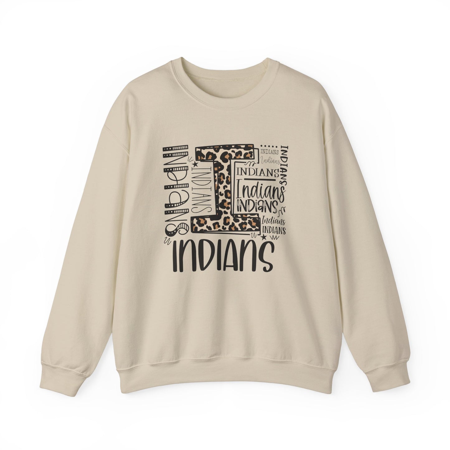 Indians- Unisex Heavy Blend™ Crewneck Sweatshirt