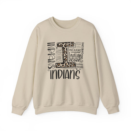 Indians- Unisex Heavy Blendâ„¢ Crewneck Sweatshirt
