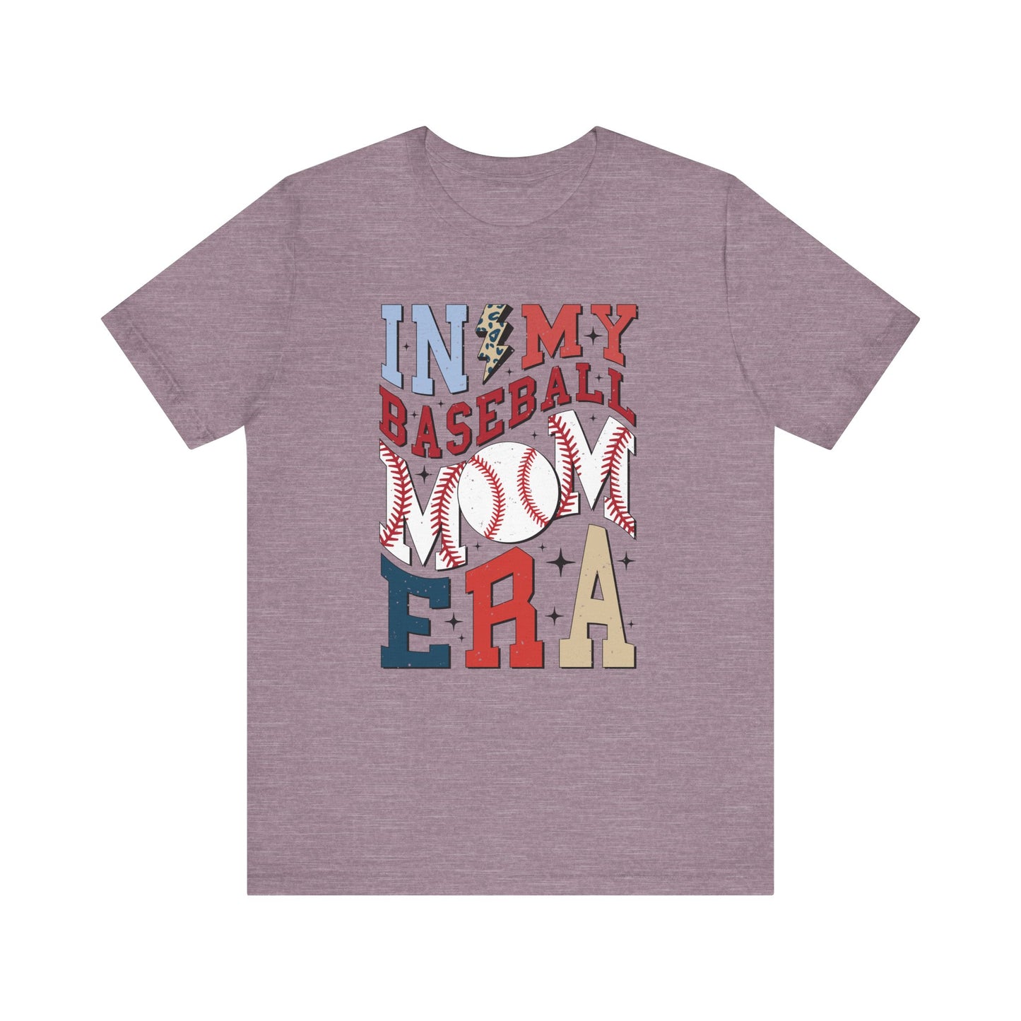 Baseball Mom- Unisex Jersey Short Sleeve Tee