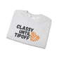 Classy Until Tipoff- adult Unisex Heavy Blend™ Crewneck Sweatshirt