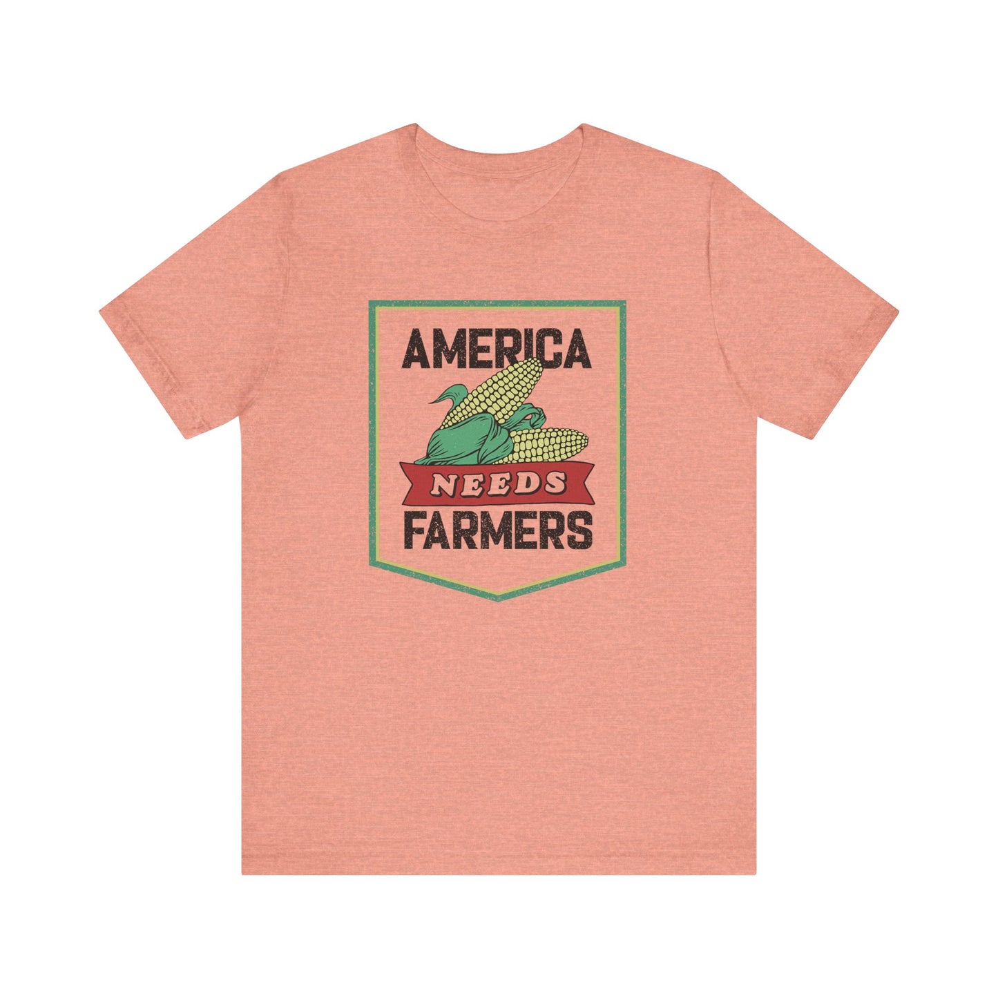 America Needs Farmers Unisex Tee - Bella and Canvas