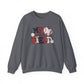 Baseball My Heart Is on That Field- Unisex Heavy Blend™ Crewneck Sweatshirt