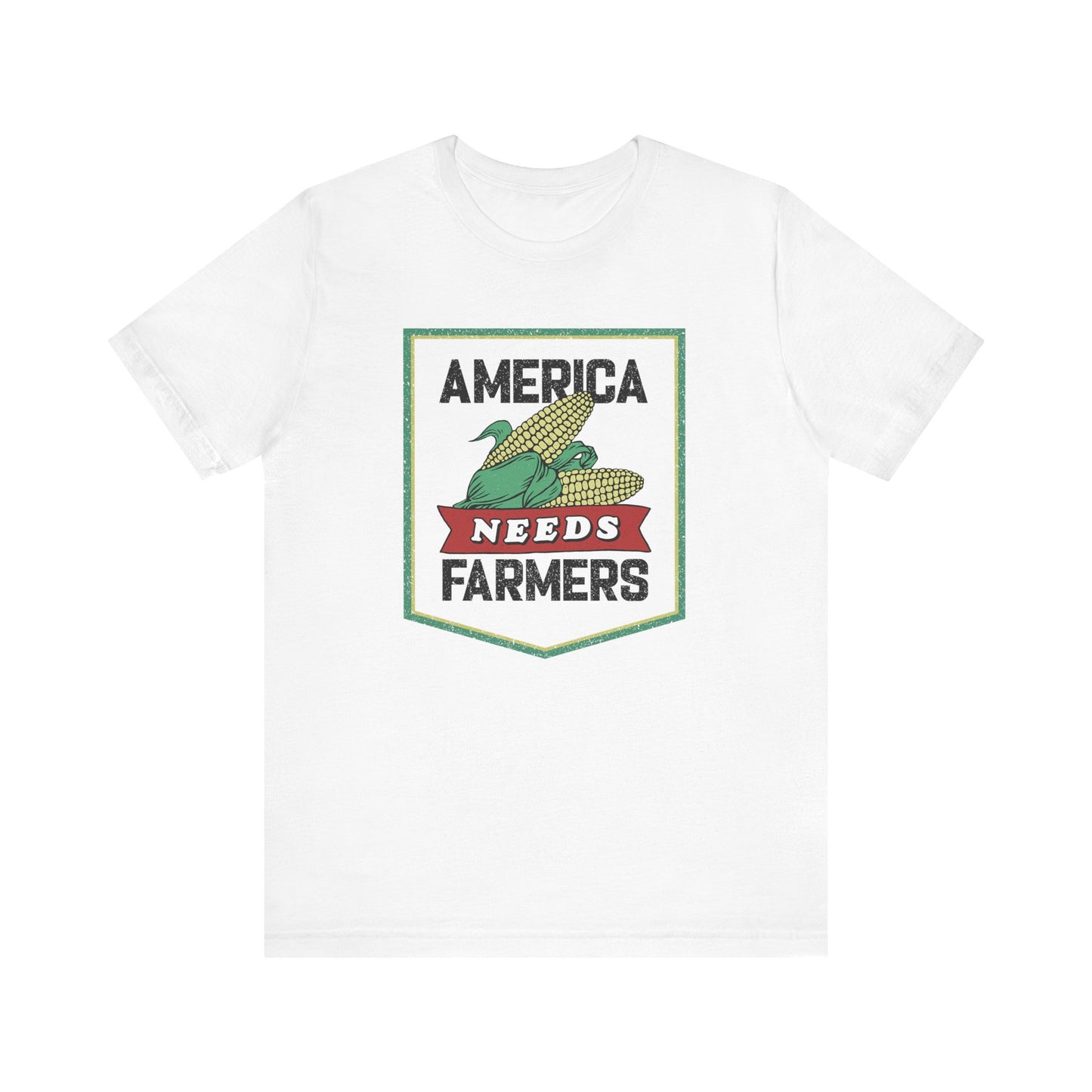 America Needs Farmers Unisex Tee - Bella and Canvas