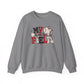 Baseball My Heart Is on That Field- Unisex Heavy Blend™ Crewneck Sweatshirt