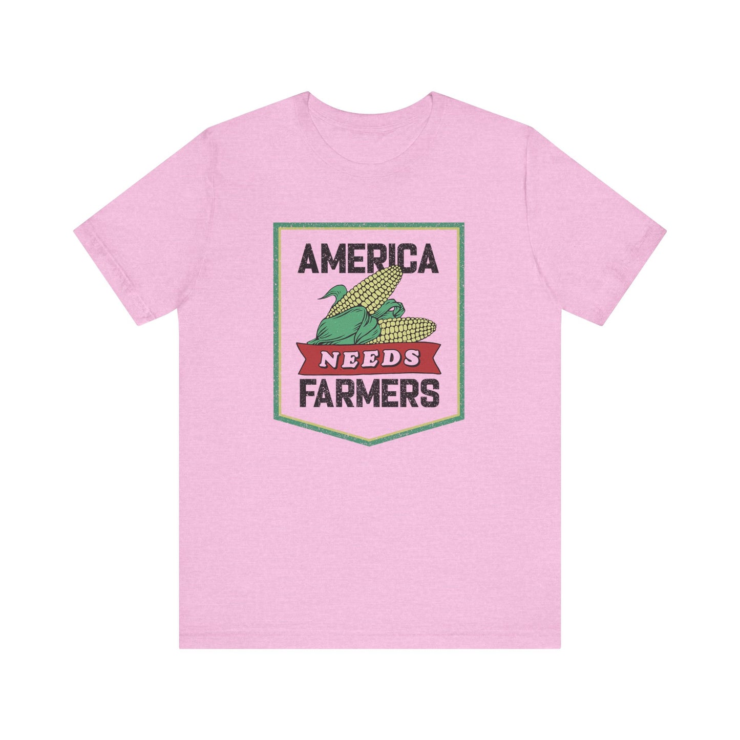 America Needs Farmers Unisex Tee - Bella and Canvas