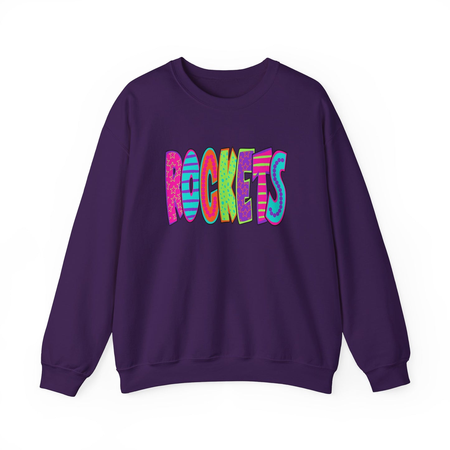 Rockets- Unisex Heavy Blend™ Crewneck Sweatshirt