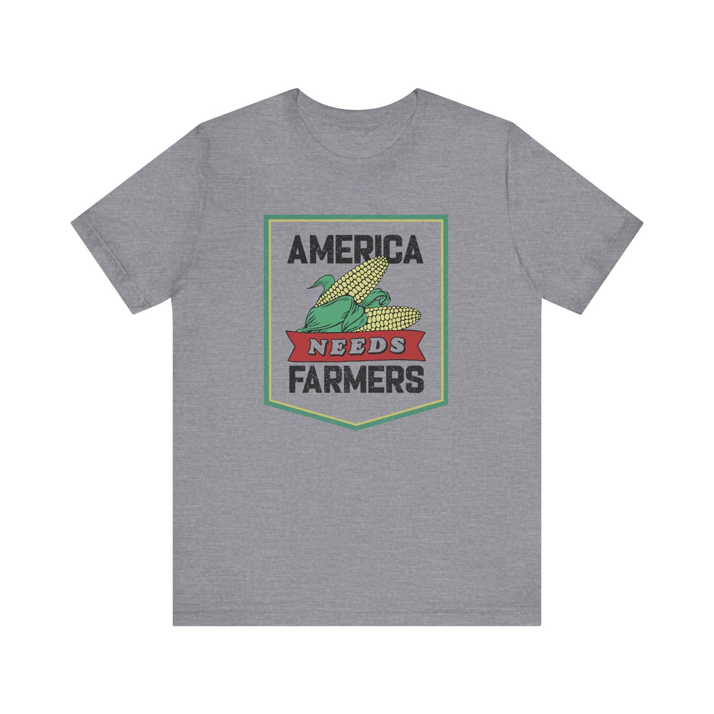 America Needs Farmers Unisex Tee - Bella and Canvas