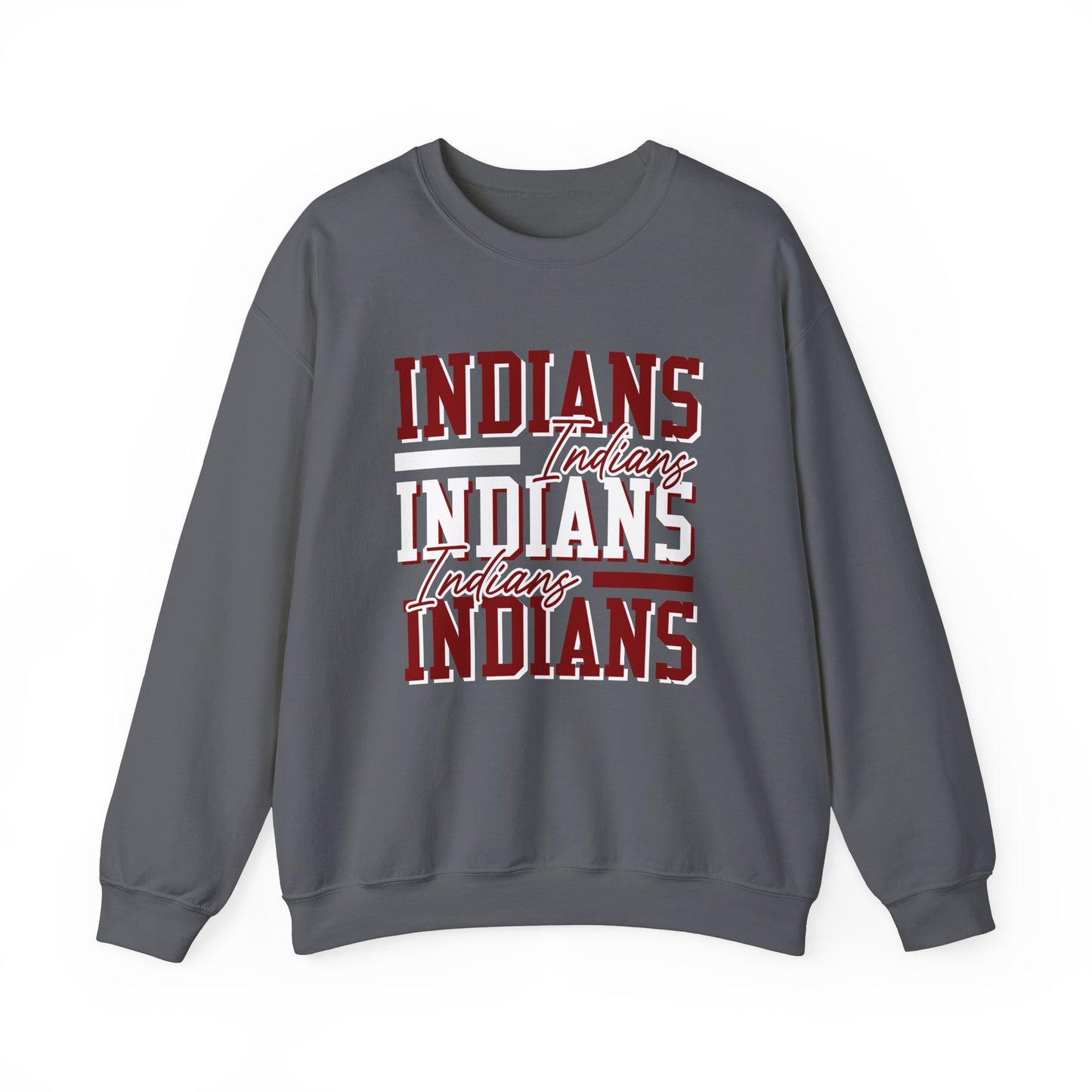 Indians- Unisex Heavy Blend™ Crewneck Sweatshirt