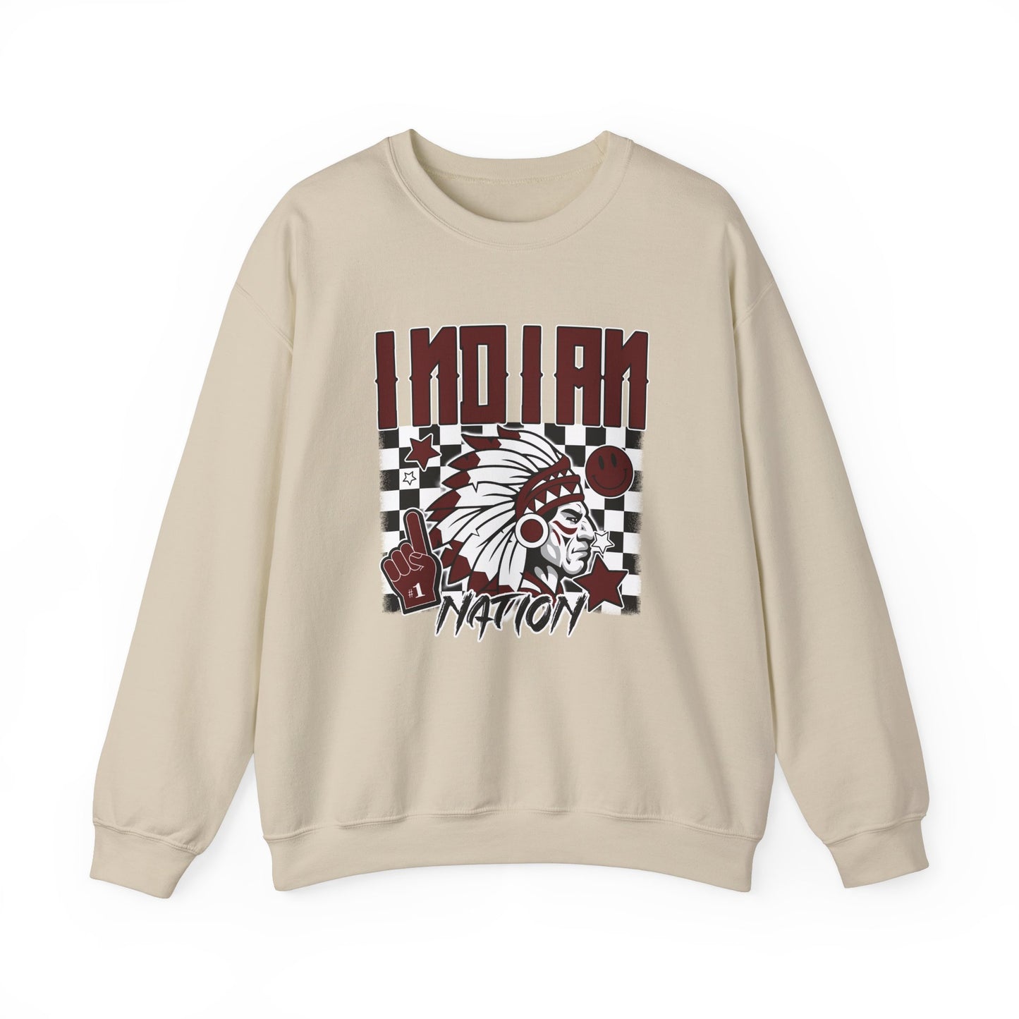 Indian Nation- Unisex Heavy Blend™ Crewneck Sweatshirt