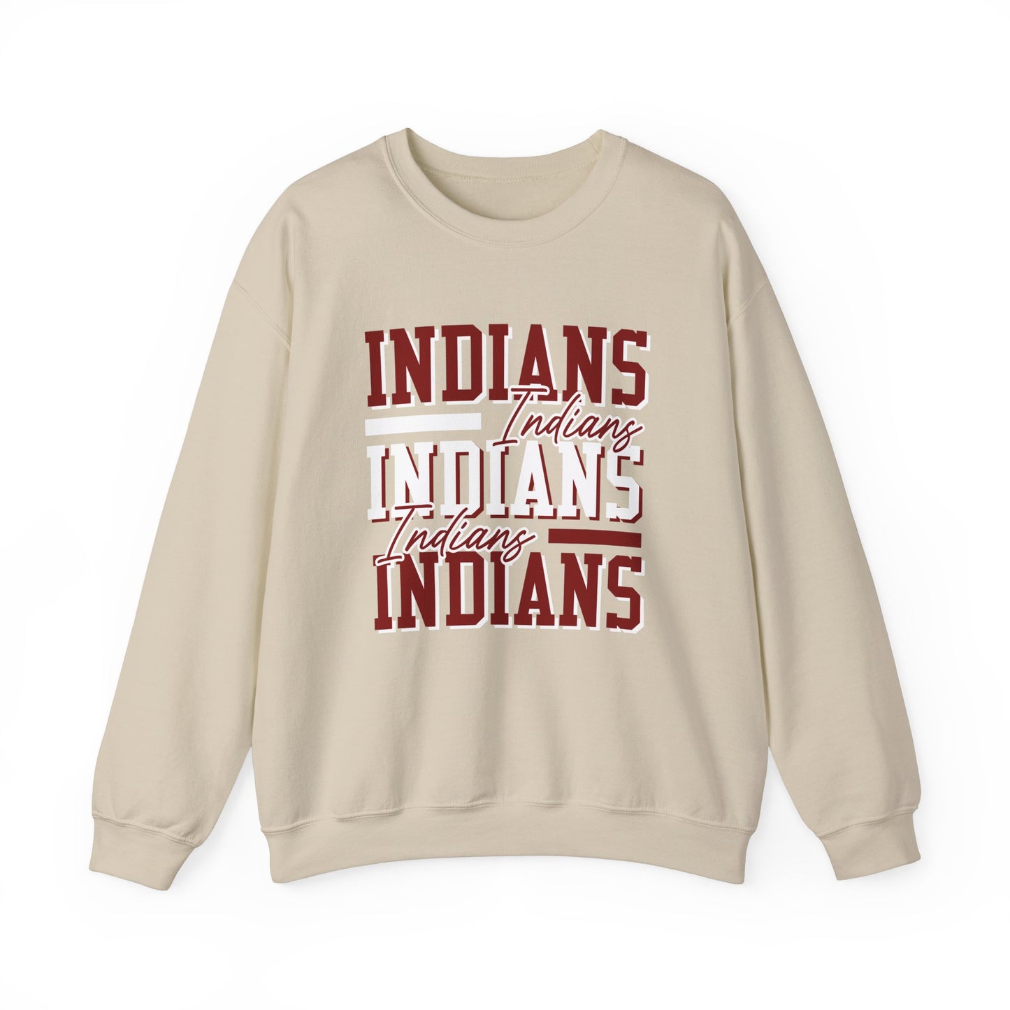 Indians- Unisex Heavy Blend™ Crewneck Sweatshirt