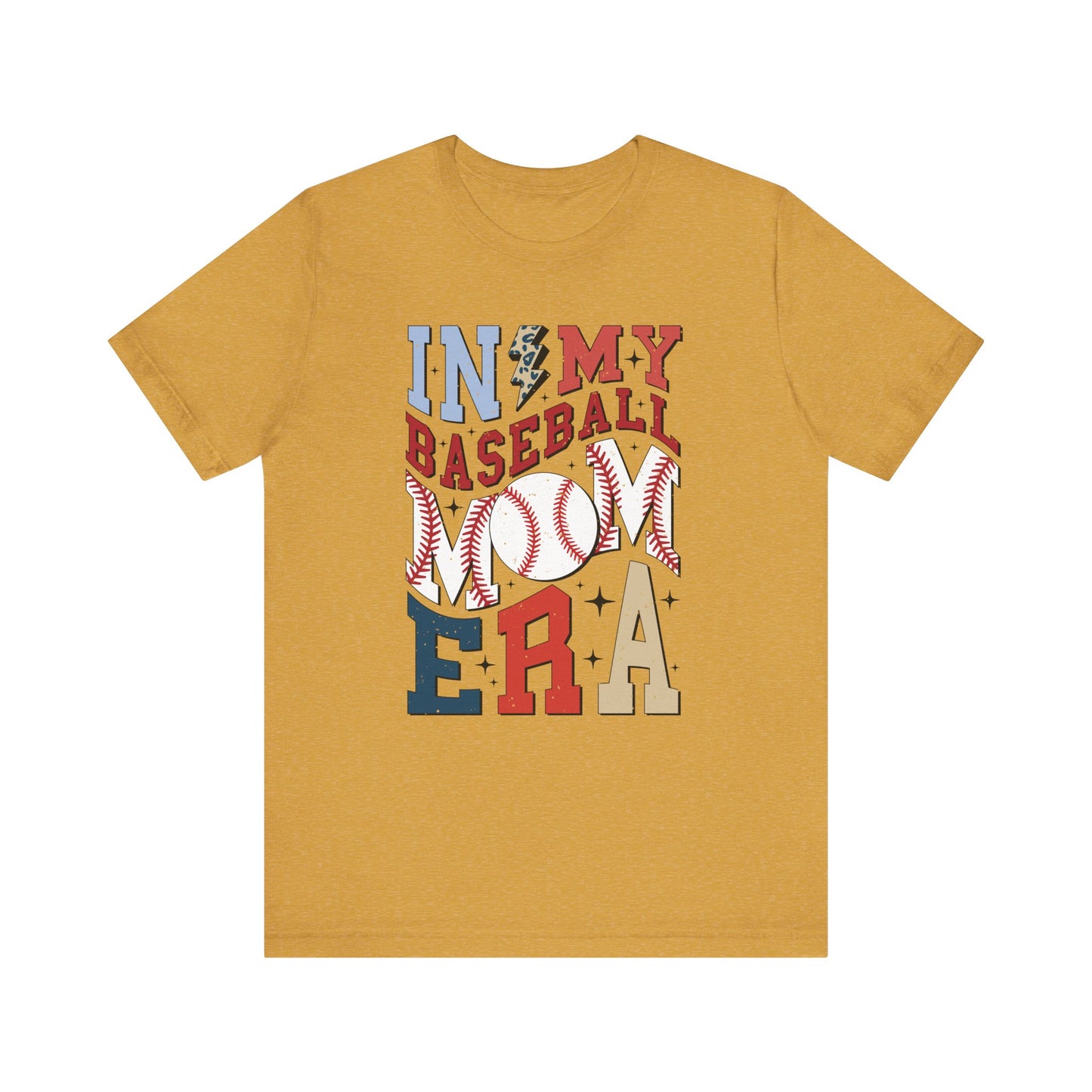 Baseball Mom- Unisex Jersey Short Sleeve Tee