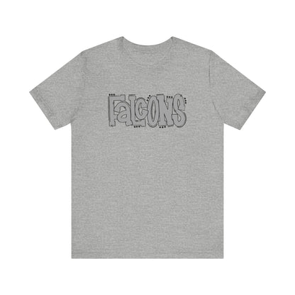 Falcons- Adult Unisex Jersey Short Sleeve Tee
