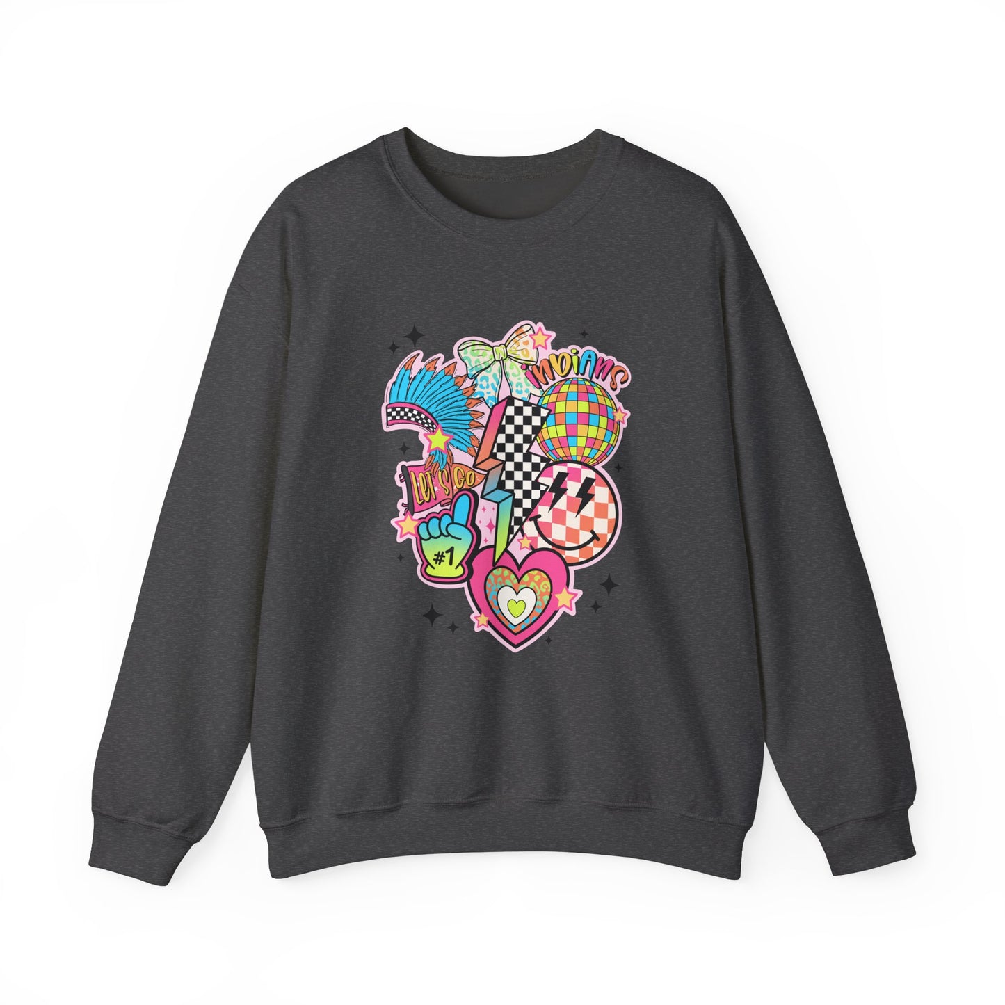Indians- Unisex Heavy Blend™ Crewneck Sweatshirt