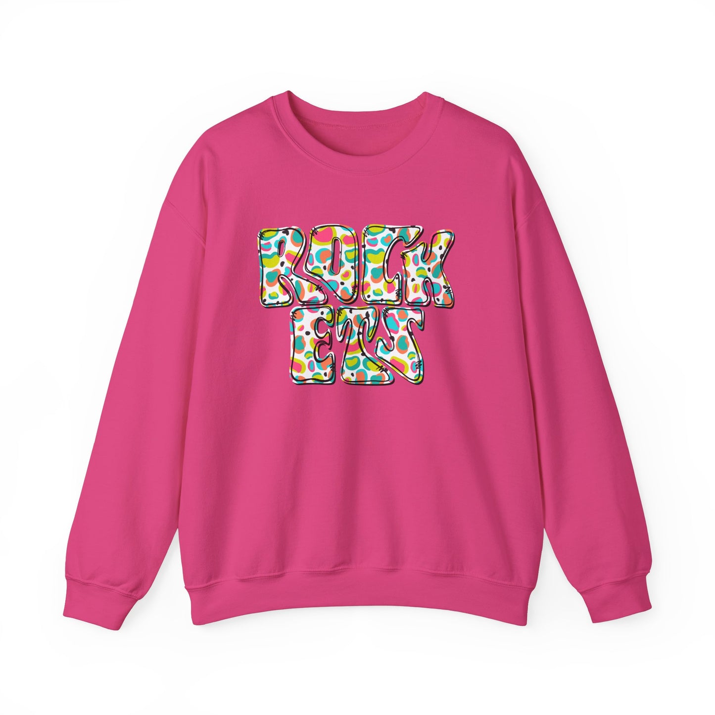 Colorful Rockets- Unisex Heavy Blend™ Crewneck Sweatshirt