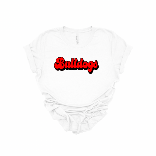 Retro Bulldogs- T-Shirt