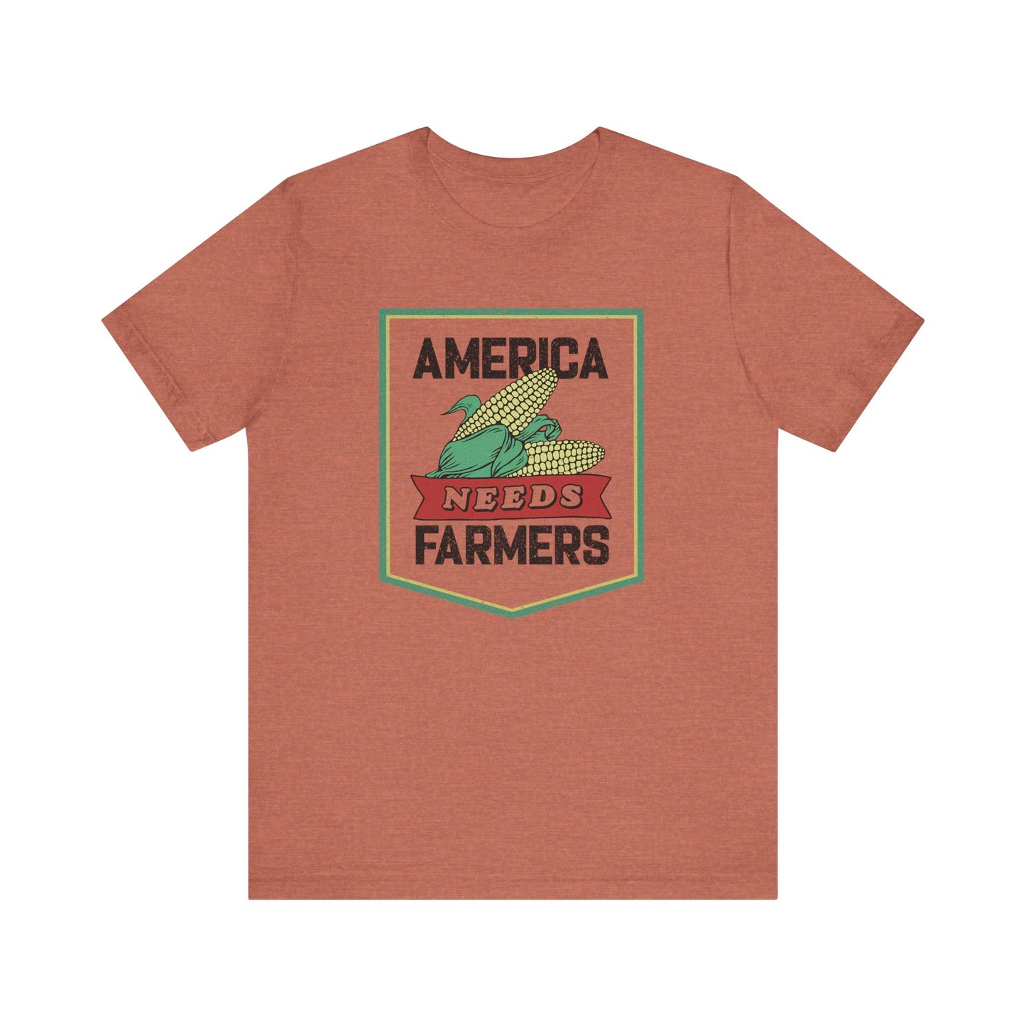 America Needs Farmers Unisex Tee - Bella and Canvas