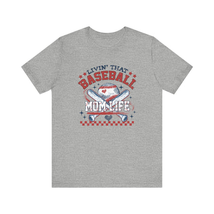 Baseball Mom Life Tee