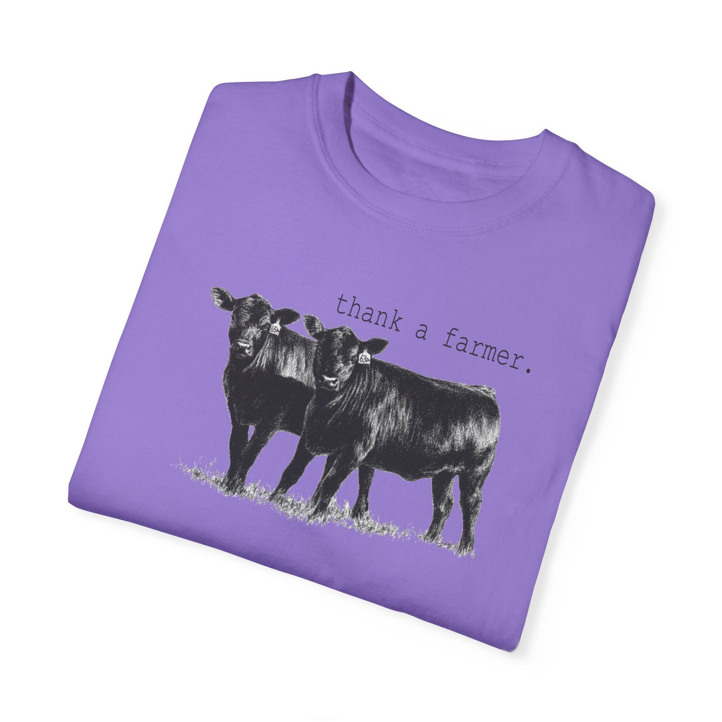 Thank A Farmer- Graphic T Shirt Comfort Colors