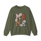 Cow Print Mama - Unisex Heavy Blend™ Crewneck Sweatshirt