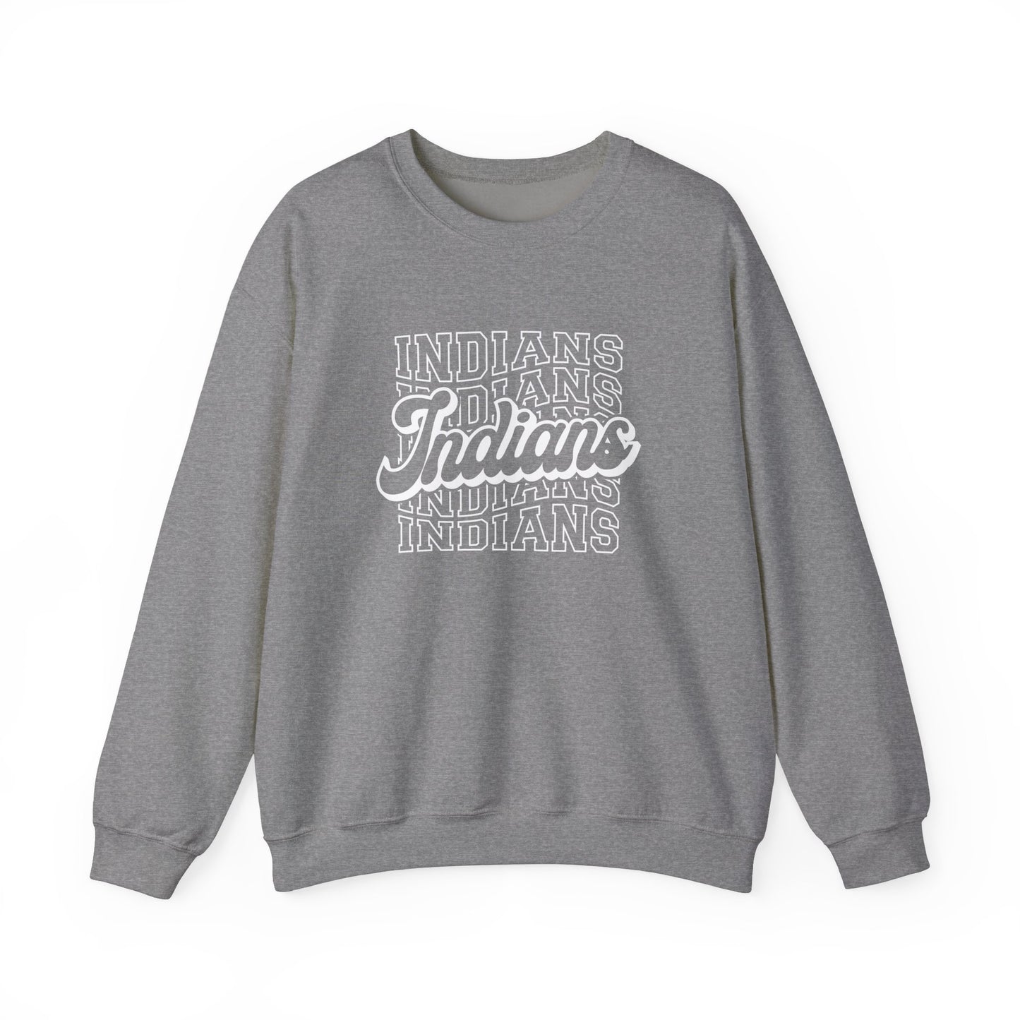Indians- Unisex Heavy Blend™ Crewneck Sweatshirt