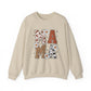 Cow Print Mama - Unisex Heavy Blend™ Crewneck Sweatshirt