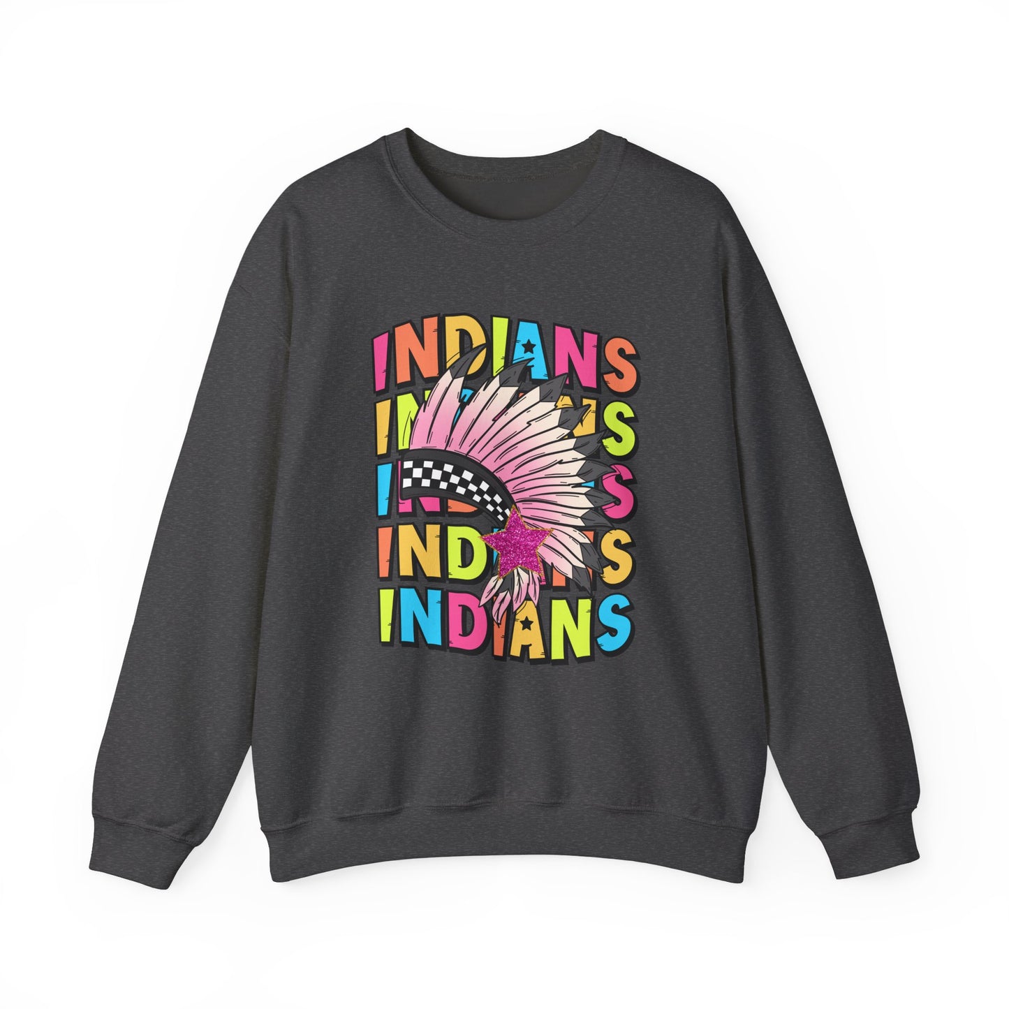 Indians- Unisex Heavy Blend™ Crewneck Sweatshirt