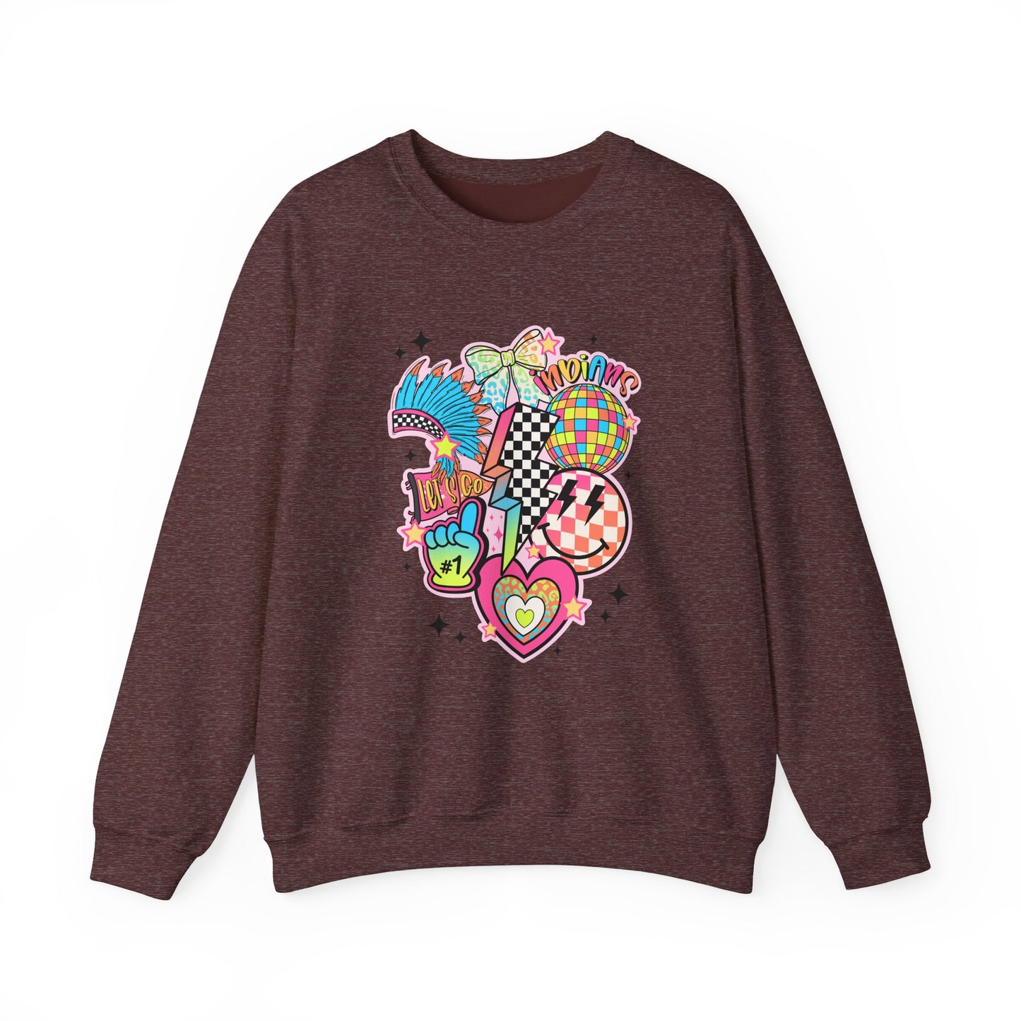 Indians- Unisex Heavy Blend™ Crewneck Sweatshirt