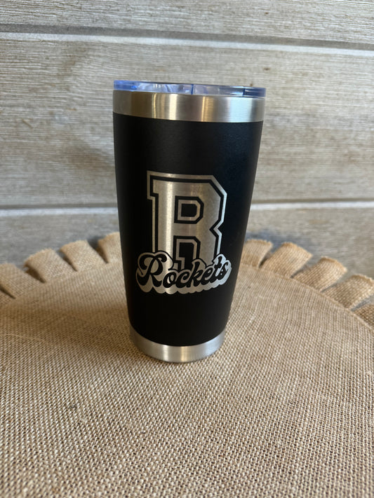 Rockets- Laser Engraved Tumbler