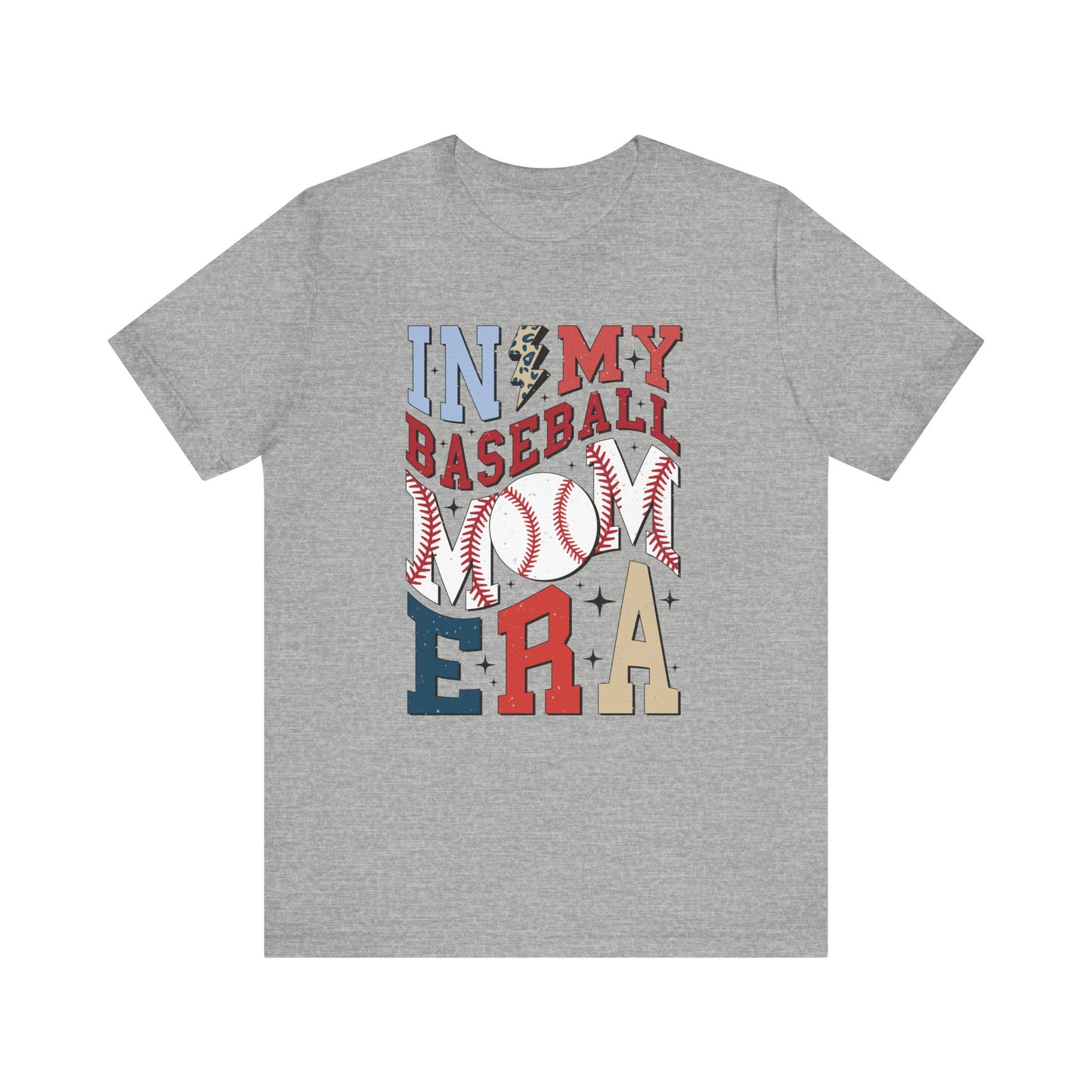 Baseball Mom- Unisex Jersey Short Sleeve Tee