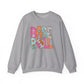 Funky Baseball- Unisex Heavy Blend™ Crewneck Sweatshirt