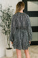 A Cheeky Little Time Tiered Dress in Black