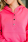 A Million Different Reasons Hooded Pullover in Fuchsia