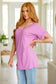 Absolute Favorite V-Neck Top in Orchid