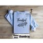 Thankful for the Farmers- Unisex Garment-Dyed Sweatshirt [Multiple Colors}